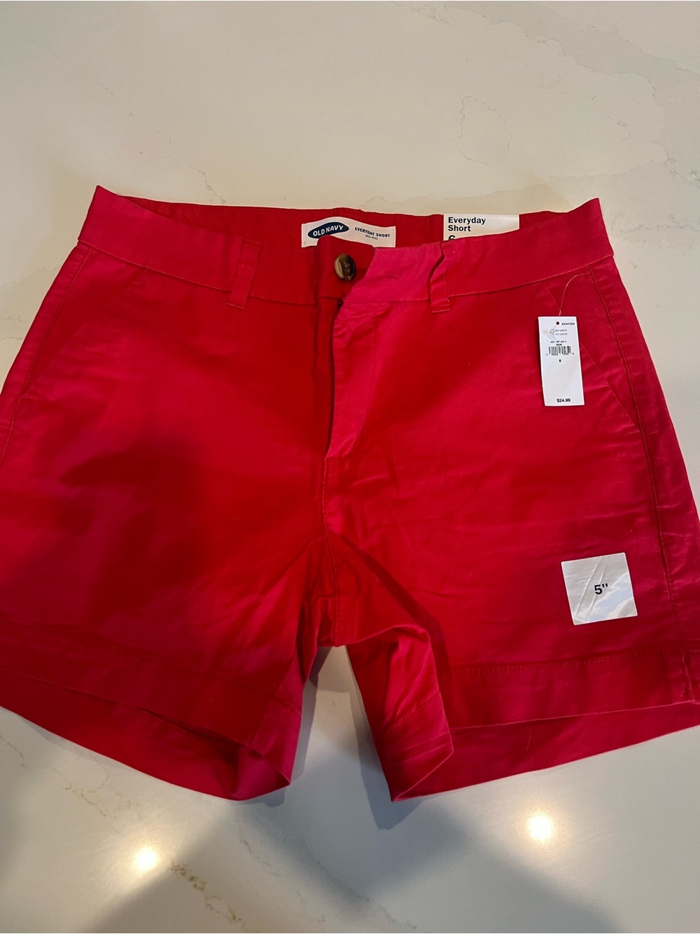 Old Navy Red Everyday Shorts